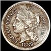 Image 1 : 1888 Nickel Three Cent NICELY CIRCULATED