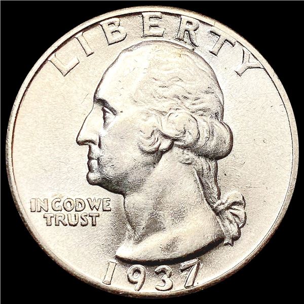 1937 Washington Silver Quarter CHOICE BU