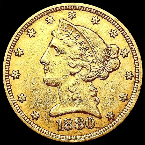 1880  CLOSELY UNCIRCULATED