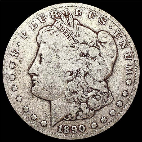 1890-CC Morgan Silver Dollar NICELY CIRCULATED