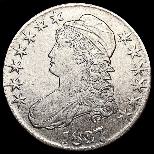 1827/6 Capped Bust Half Dollar CLOSELY UNCIRCULATE