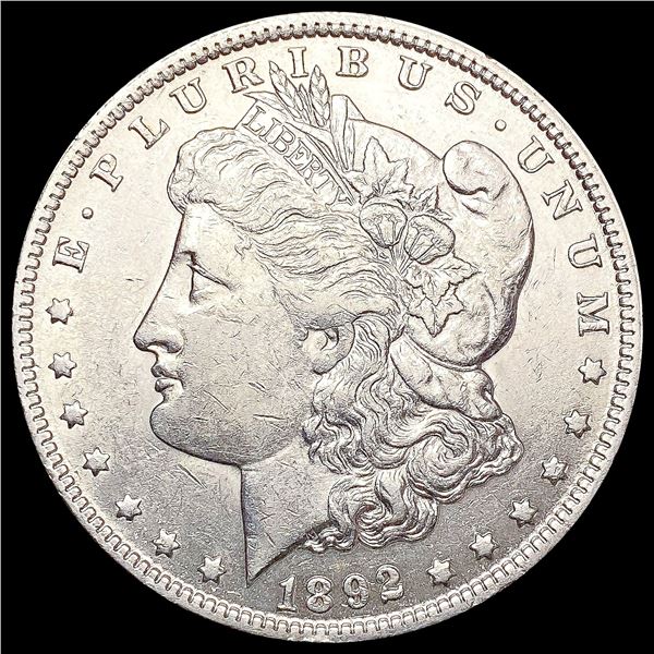 1892-O Morgan Silver Dollar CLOSELY UNCIRCULATED