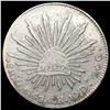 Image 1 : 1862 Mexico Silver 8 Reales CLOSELY UNCIRCULATED