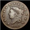 Image 1 : 1825 Coronet Head Large Cent NICELY CIRCULATED