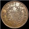 Image 2 : 1804 PL 4 Draped Bust Half Cent NEARLY UNCIRCULATE