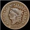Image 1 : 1827 Coronet Head Large Cent NICELY CIRCULATED