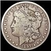Image 1 : 1891-CC Morgan Silver Dollar NICELY CIRCULATED