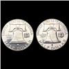 Image 2 : [2] Franklin Half Dollars [1959, 1960] CHOICE PROO