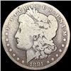 Image 1 : 1881-CC Morgan Silver Dollar NICELY CIRCULATED