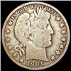 Image 1 : 1901-O Barber Half Dollar NICELY CIRCULATED