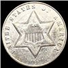 Image 1 : 1861 Silver Three Cent CHOICE AU