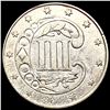 Image 2 : 1861 Silver Three Cent CHOICE AU