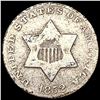 Image 1 : 1852 Silver Three Cent NICELY CIRCULATED