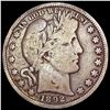 1892-S Barber Half Dollar NICELY CIRCULATED