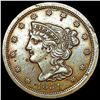 Image 1 : 1851 Braided Hair Half Cent CLOSELY UNCIRCULATED