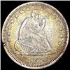 Image 1 : 1877-S Seated Liberty Quarter CLOSELY UNCIRCULATED