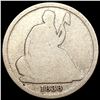 Image 1 : 1838-O No Stars Seated Liberty Dime NICELY CIRCULA
