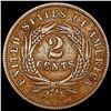 Image 2 : 1868 Two Cent Piece CLOSELY UNCIRCULATED