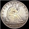 Image 1 : 1874 Seated Liberty Half Dollar NICELY CIRCULATED