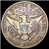 Image 2 : 1892 Barber Half Dollar NICELY CIRCULATED