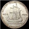 Image 2 : 1924 Huguenot Half Dollar CLOSELY UNCIRCULATED