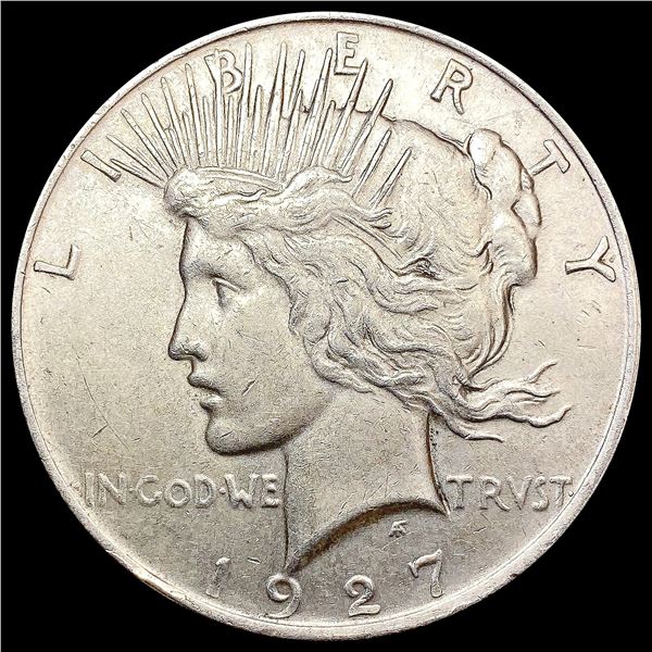 1927-D Silver Peace Dollar CLOSELY UNCIRCULATED