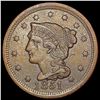 Image 1 : 1851 Braided Hair Large Cent CLOSELY UNCIRCULATED