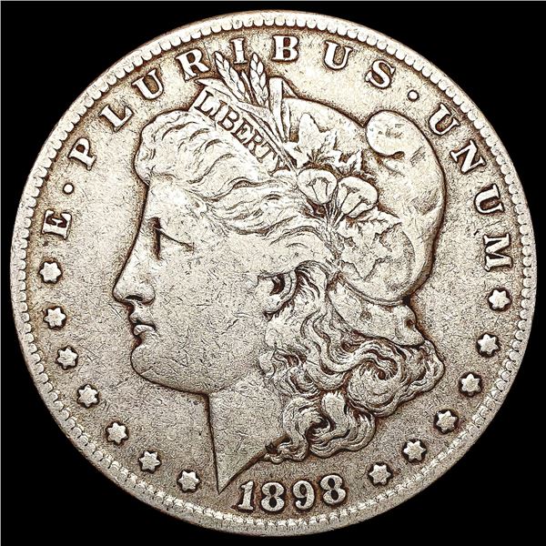 1898-S Morgan Silver Dollar LIGHTLY CIRCULATED