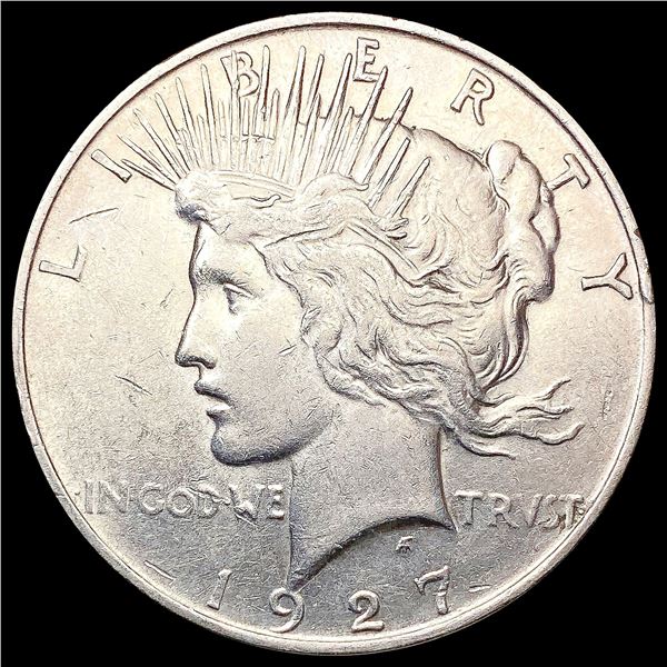 1927-D Silver Peace Dollar CLOSELY UNCIRCULATED