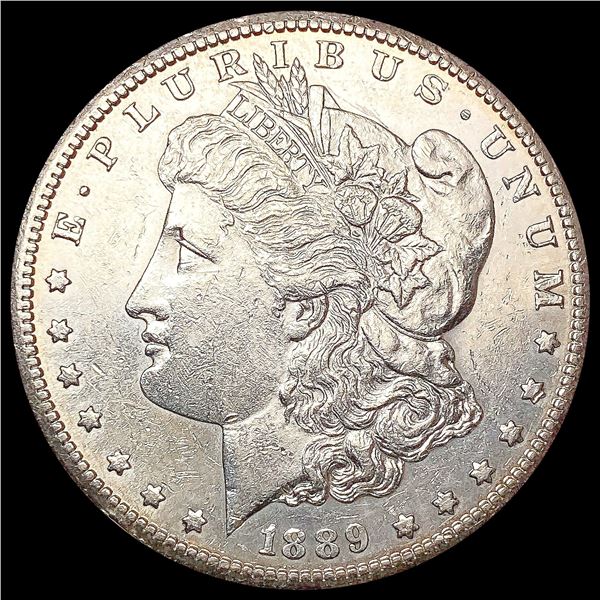 1889-S Morgan Silver Dollar CHOICE AU