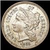 Image 1 : 1865 Nickel Three Cent CLOSELY UNCIRCULATED