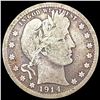 Image 1 : 1914-S Barber Quarter NICELY CIRCULATED