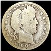 Image 1 : 1901-O Barber Quarter NICELY CIRCULATED