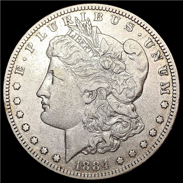 1884-S Morgan Silver Dollar CLOSELY UNCIRCULATED