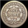 Image 2 : 1859-O Seated Liberty Dime NICELY CIRCULATED