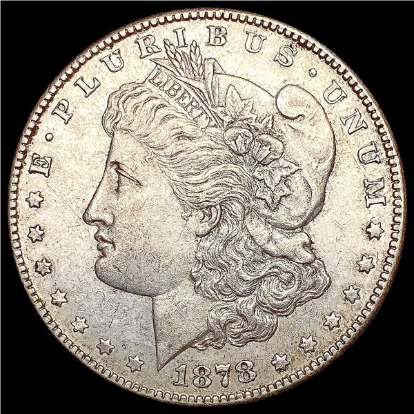 1878-S Morgan Silver Dollar CLOSELY UNCIRCULATED