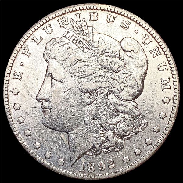 1892-CC Morgan Silver Dollar CLOSELY UNCIRCULATED