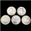 Image 1 : [5] Booker T. Wash Half Dollars [1949-D, [2] 1951,