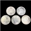 Image 2 : [5] Booker T. Wash Half Dollars [1949-D, [2] 1951,