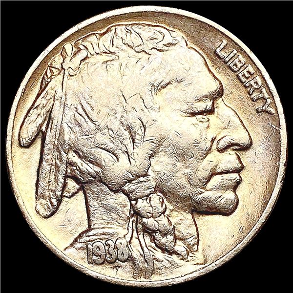 1938-O/O Buffalo Nickel CHOICE AU