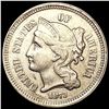 Image 1 : 1873 Clsd 3 Nickel Three Cent CLOSELY UNCIRCULATED
