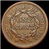 Image 2 : 1856 Upright 5 Braided Hair Large Cent CLOSELY UNC