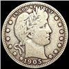 Image 1 : 1905-S Barber Quarter NICELY CIRCULATED