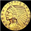 Image 1 : 1911 $5 Gold Half Eagle CLOSELY UNCIRCULATED