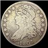 Image 1 : 1807 Lg Stars Capped Bust Half Dollar NICELY CIRCU