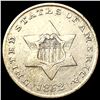 Image 1 : 1852 Silver Three Cent CLOSELY UNCIRCULATED