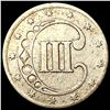 Image 2 : 1852 Silver Three Cent CLOSELY UNCIRCULATED