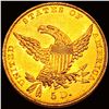 Image 2 : 1834 $5 Gold Half Eagle UNCIRCULATED