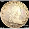 Image 1 : 1800 Draped Bust Dollar UNCIRCULATED +