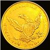 Image 2 : 1834 $3 Gold Piece UNCIRCULATED